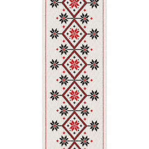 Piros- Feket asttalifutó - Meska.hu