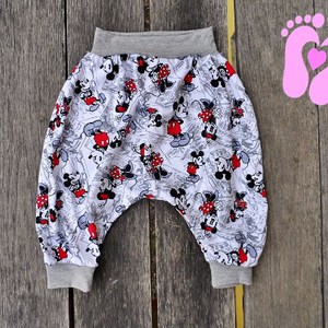 Baba hárem  nadrág minnie egeres buggyos gyerek  nadrág -  - Meska.hu