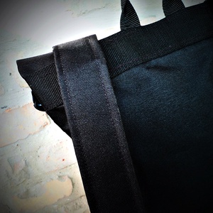 Unisex  vízálló fekete  roll up hátizsák biciklis zsák -  - Meska.hu