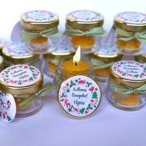 CÉGES  ajándék karácsonyra mécses méhviasz, gyertyás  köszönet ajándék, Karácsony, Karácsonyi lakásdekoráció, Karácsonyi illatgyertya, mécses, Mindenmás, 

Lepd meg kollégáidat vagy üzleti partnereidet egy elegáns, személyre szabható karácsonyi gyertyáv..., MESKA