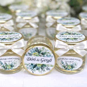 Álomszép Esküvői mézes köszönet ajándék, mézes köszönetajándék , mézes köszönő ajándék , - esküvő - emlék & ajándék - köszönőajándék - Meska.hu