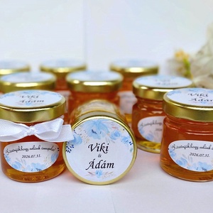 Álomszép Esküvői mézes köszönet ajándék, mézes köszönetajándék , mézes köszönő ajándék , - esküvő - emlék & ajándék - köszönőajándék - Meska.hu