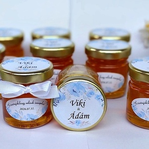 Álomszép Esküvői mézes köszönet ajándék, mézes köszönetajándék , mézes köszönő ajándék , - Meska.hu