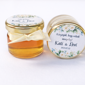 Esküvői mézes köszönet ajándék, mézes köszönetajándék, esküvői mézes köszönő  ajándék - Meska.hu