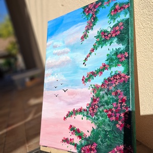 Az ég kertje. - művészet - festmény - akril - Meska.hu