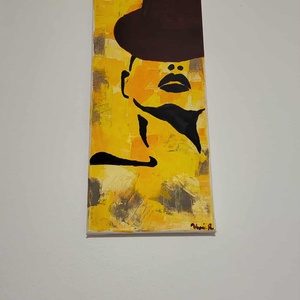 A csend mögött, Művészet, Festmény, Akril, Festészet, MESKA