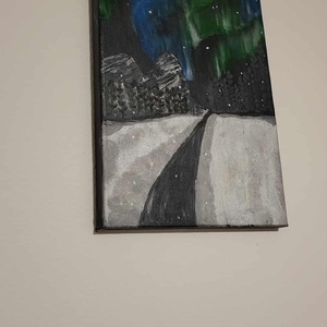 Sarkifény , Művészet, Festmény, Akril, Festészet, MESKA