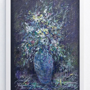 Ahol a színek mesélnek - művészet - festmény - festmény vegyes technika - Meska.hu