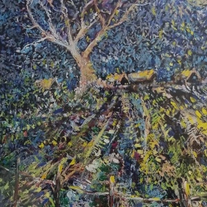 Holdfényes táj. - Meska.hu