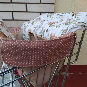 Bevásárlókocsi huzat, Bevásárló kocsi huzat, Bevásárló kocsihuzat, teljesen bélelt - játék & sport - Meska.hu