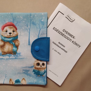 Egészségügyi kiskönyv borító , Otthon & Életmód, Papír, írószer, Egészségügyi kiskönyv borító, Varrás, MESKA