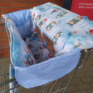 Bevásárlókocsi huzat teljesen bélelt ajándék tárolózsákkal - Meska.hu