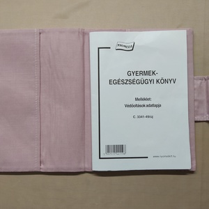 Egészségügyi kiskönyv borító  - otthon & életmód - papír, írószer - egészségügyi kiskönyv borító - Meska.hu
