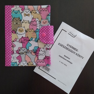 Egészségügyi kiskönyv borító , Otthon & Életmód, Papír, írószer, Egészségügyi kiskönyv borító, Varrás, MESKA