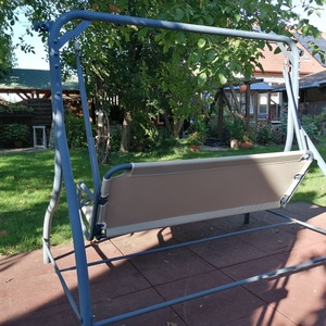 Hintaágy ülőrésze ( szivacs nélkül) háttámla dupla bujtatós  - otthon & életmód - ház & kert - kerti bútor - Meska.hu