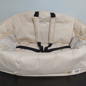 Bevásárlókocsi huzat ,teljesen bélelt, öt ponton záródó biztonsági övvel, ajándék tároló zsákkal, Játék & Sport, 3 éves kor alattiaknak, Bevásárlókocsi huzat, Varrás, MESKA