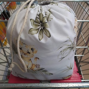 Bevásárlókocsi huzat ,teljesen bélelt, öt ponton záródó biztonsági övvel, ajándék tároló zsákkal - játék & sport - 3 éves kor alattiaknak - bevásárlókocsi huzat - Meska.hu