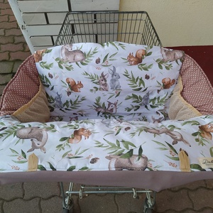 Bevásárlókocsi huzat, teljesen bélelt  - Meska.hu