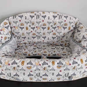 Bevásárlókocsi huzat, teljesen bélelt, Baba - mama, Utazási kellékek, Bevásárlókocsi huzat, Varrás, MESKA