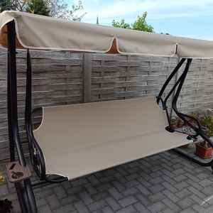 Hintaágy huzat szettben, ülőrész árnyékolóval - Meska.hu