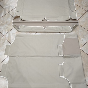 Hintaágy huzat szettben, ülőrész árnyékolóval - otthon & életmód - ház & kert - kerti bútor - Meska.hu