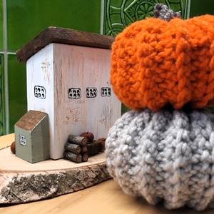 Házikó dekoráció - Őszi hangulat - otthon & életmód - dekoráció - halloween - halloweeni dekoráció - Meska.hu
