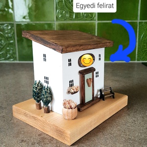 Kincses házikó - esküvőre, karácsonyra,  ballagásra vagy kisebb ajándékok, pénz átadásához - esküvő - emlék & ajándék - nászajándék - esküvői pénzátadó doboz - Meska.hu