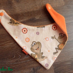 Nyálkendő-Békás - Meska.hu