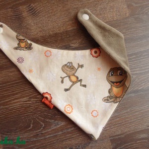 Nyálkendő-Békás -  - Meska.hu