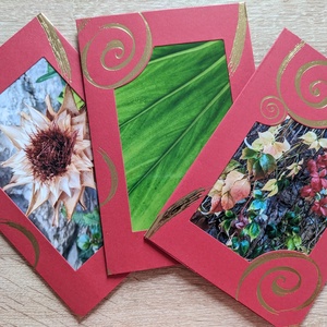 6db kinyitható képeslap saját fotóimmal - otthon & életmód - papír, írószer - ajándékozás kellékei - ajándékkísérő - Meska.hu