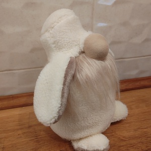 Lógófül húsvéti nyúl manó fehér - otthon & életmód - dekoráció - manók - Meska.hu