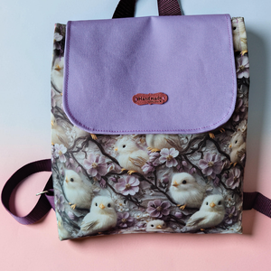 Betty hátizsák madaras  - táska & tok - hátizsák - kishátizsák - Meska.hu