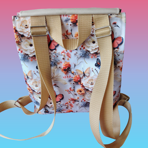 Betty hátizsák narancs - táska & tok - hátizsák - hátizsák - Meska.hu