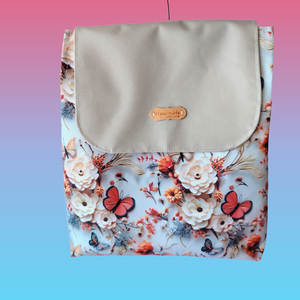 Betty hátizsák narancs - táska & tok - hátizsák - hátizsák - Meska.hu