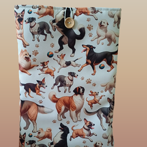 Könyv- és tablettok kutyás, Könyv & Zene, Könyvtok, Varrás, MESKA