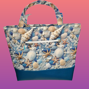 Kalifornia táska (tengerpart) - táska & tok - kézitáska & válltáska - alkalmi táska - Meska.hu