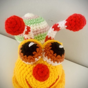 Csiga csigusz. Amigurumi - otthon & életmód - babaszoba, gyerekszoba - gyerek díszpárna - Meska.hu