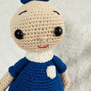 Böbe baba, Játék & Sport, Plüssállat & Játékfigura, Más figura, Baba-és bábkészítés, Horgolás, MESKA