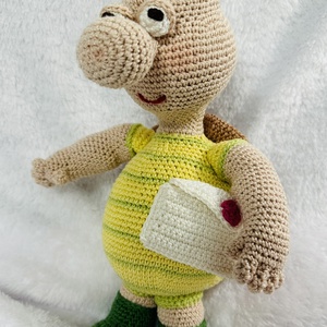 Teknős a küldönc - játék & sport - plüssállat & játékfigura - más figura - Meska.hu