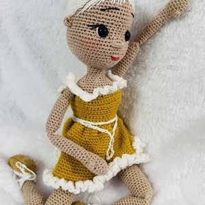 Balerina baba - játék & sport - plüssállat & játékfigura - más figura - Meska.hu