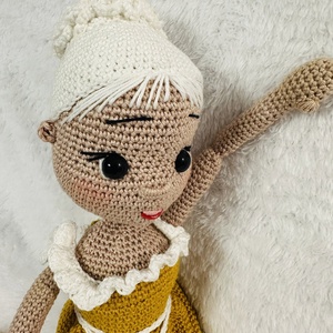 Balerina baba - játék & sport - plüssállat & játékfigura - más figura - Meska.hu