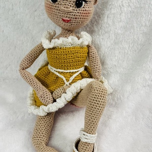 Balerina baba - játék & sport - plüssállat & játékfigura - más figura - Meska.hu