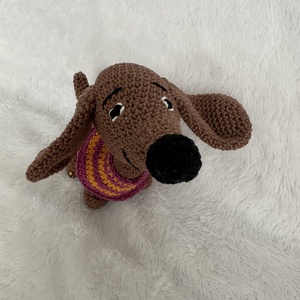 Tacskó kutyus - játék & sport - plüssállat & játékfigura - róka - Meska.hu