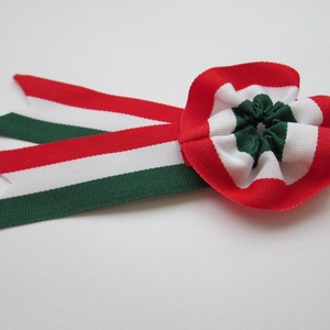 Hagyományos kokárda - ékszer - kitűző és bross - kitűző - Meska.hu