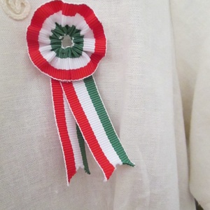 Hagyományos kokárda - ruha & divat - öv & övcsat - egyéb kellék - Meska.hu