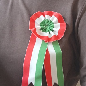 Hagyományos kokárda - óriás méretben - ékszer - kitűző és bross - Meska.hu