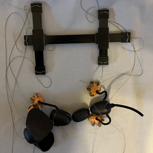 Marionett tacskó kutya - játék & sport - bábok - marionett - Meska.hu