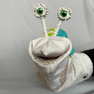 Csodacsiga báb - Meska.hu