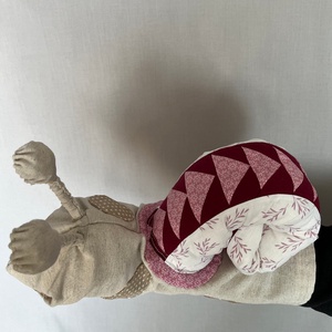 Csodacsiga báb - Rózsaszín - játék & sport - bábok - kesztyűbáb - Meska.hu