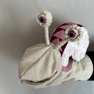 Csodacsiga báb - Rózsaszín, Játék & Sport, Bábok, Kesztyűbáb, Baba-és bábkészítés, Varrás, MESKA